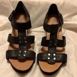 Reba black pumps 3 in heel. Gently used worn couple times.
